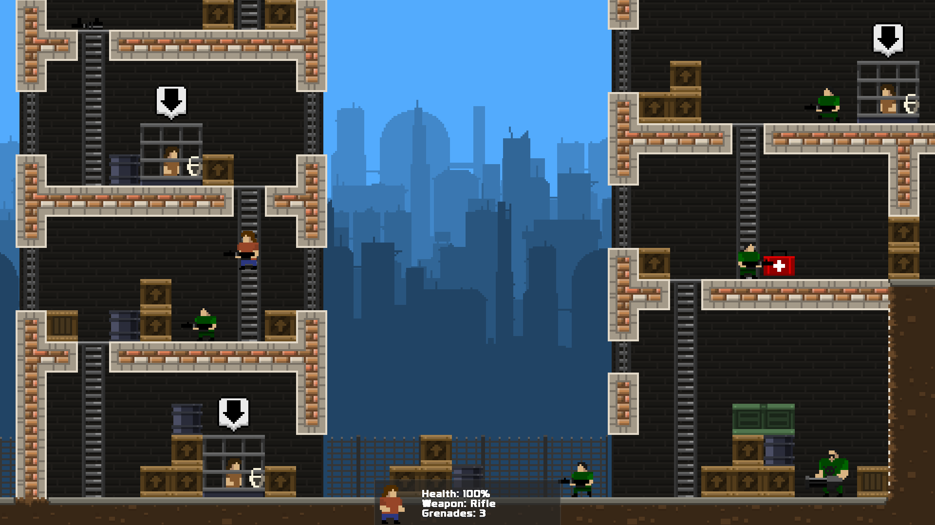 The current iteration of a new prison level.